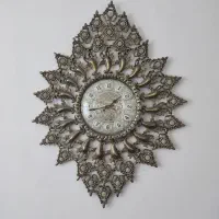 ساعت دیواری برنجی درحدنو