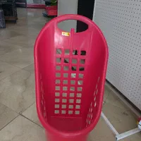 چرخ خرید استوانه ای،ترولی ۱۶۰ لیتری.سبد پلاستیکی.|فروشگاه و مغازه|تهران, تهرانپارس غربی|دیوار