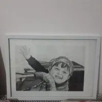 تابلو  نقاشی سیاه قلم