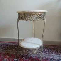 میز تلفن برنجی