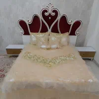 تخت دونفره|تخت و سرویس خواب|خلخال, |دیوار
