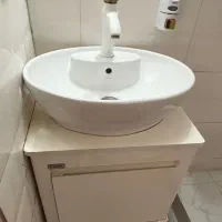 روشویی کابینتی تمیز|لوازم سرویس بهداشتی|مبارکه, |دیوار