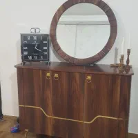 ست آیینه کنسول و میز تیوی|بوفه، ویترین، کنسول|آبادان, |دیوار