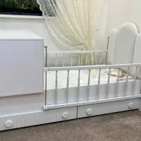 تخت خواب و تشک کودک و نوجوان دو منظوره