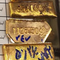 111گرم طلای آب شده