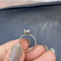 انگشتر تک نگین نقره|جواهرات|بیرجند, |دیوار