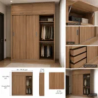 فروش کمد دیواری میزتحریر کتابخانه و جاکفشی و شلف