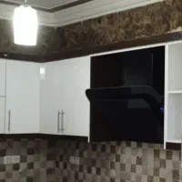 کابینت هوایی های گلاس بهمراه هود کن