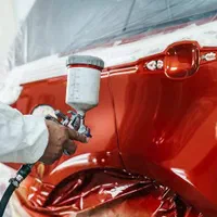 استخدام رنگ کار قطعات موتور سیکلت