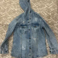 کت جین کلاهدار