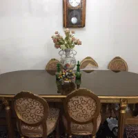 ویترین و میز نهارخوری تمام چوب|بوفه، ویترین، کنسول|تهران, جردن|دیوار