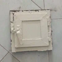 فروش دوعدد دریچه آهنی ۳۰×۳۰ آماده