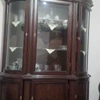 بوفه بزرگ ویترین کمد ظروف