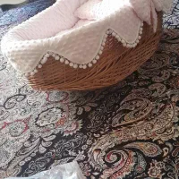 کریر حصیری نوزاد درحدنو مناسب سیسمونی