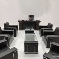 میز وکیوم مدیریت مبلمان قرمز صندلی ملی اداری نگین|دفتر کار|بندرعباس, |دیوار