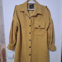 مانتو مخمل کبریتی