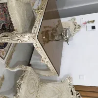 مبل نه نفره سلطنتی با چوب راش|مبلمان خانگی و میز عسلی|اردبیل, |دیوار