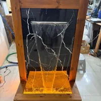 نازل فواره استیل آبنما پرده آب بارانی دیواری کرتین