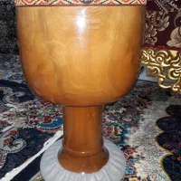 تنبک اصل شیرانی تک مهر چوب گردو دهنه ۲۶