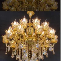 لوستربیست شعله برنز(جشنواره فوق العاده فروش لوستر)