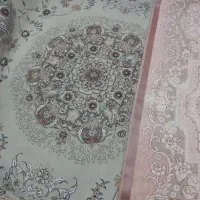 فرش ماشینی ۹ متری خوش نقش و رنگ  چرم دوزی شده|فرش|تهران, تهران‌نو|دیوار