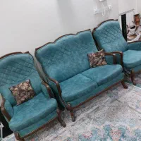 مبل 9 نفره چوبی