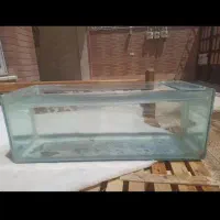 اکواریوم بسیار خوب وقت ترک داشت چسب اکواریوم زدم|ماهی|اصفهان, ارداجی|دیوار