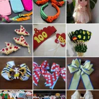 تل کش مو عروسک سنجاق سر..