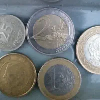 6سکه 1و2یورویی 50سنتی