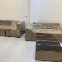 مبل اِل راحتی و‌میز