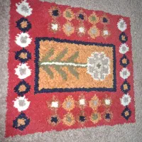 قالیچه دستباف خیلی تمیز و عتیقه