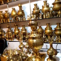 سماور miimomسازی برنجی مسی گازی سماور ذغالی زغالی|کلکسیون اشیاء عتیقه|اصفهان, دستگرده|دیوار