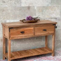 کنسول تمام چوب