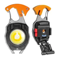 چراغ قوه همه کاره فندک دار/پیچ گوشتی/سوت/تیغ