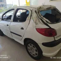 پژو ۲۰۶  تصادفی ۹۸