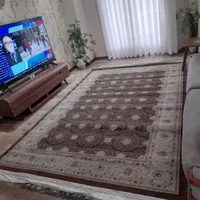 یک جفت فرش شش متری ماشینی تمام ابریشم مصنوعی فرحی|فرش|رشت, اسماعیل آباد|دیوار