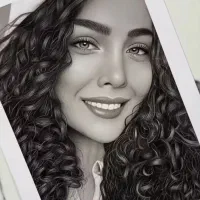 سفارش چهره سیاه قلم هدیه خاص و ماندگار/هایپر رئال