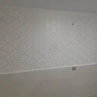 نقاشی طرح کاغذ دیواری با رنگ نانو،نقاشی ساختمان|خدمات پیشه و مهارت|همدان, |دیوار