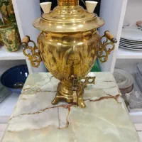سماور برقی روسی ۳ لیتری قدیمی سالم