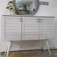 ست کنسول و اینه و میز tv