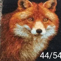 تابلو فرش دست بافت طرح روباه با قیمتی بسیار مناسب