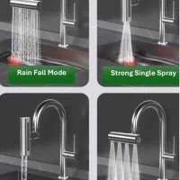 سرشیر آبشاری چند حالته|لوازم سرویس بهداشتی|زنجان, |دیوار