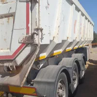 تریلی کمپرسی سه محور|خودرو سنگین|ابریشم, |دیوار