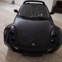 سواری بنز رودستر اسمارت محصولی از فرانسه