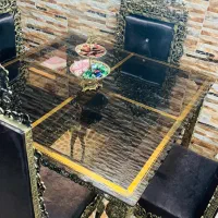 میز ناهار خوری طرح برنز