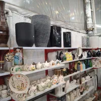 گلدان سرامیکی و سفالی|گل و گیاه طبیعی|مشهد, نیروی هوایی|دیوار