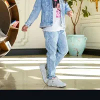 ۴ تیکه جین بقیمت تولید سایز ۱ تا ۱۴ سال|کفش و لباس بچه|رباط‌کریم, رباط‌کریم|دیوار