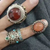 انگشتر نقره فیروزه مردانه|جواهرات|مشهد, کوی المهدی|دیوار