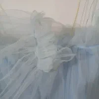 لباس پرنسسی آبی اسمونی|لباس|فامنین, |دیوار