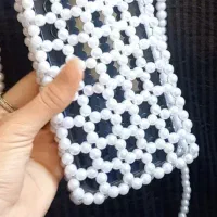 کیف گوشی مرواریدی